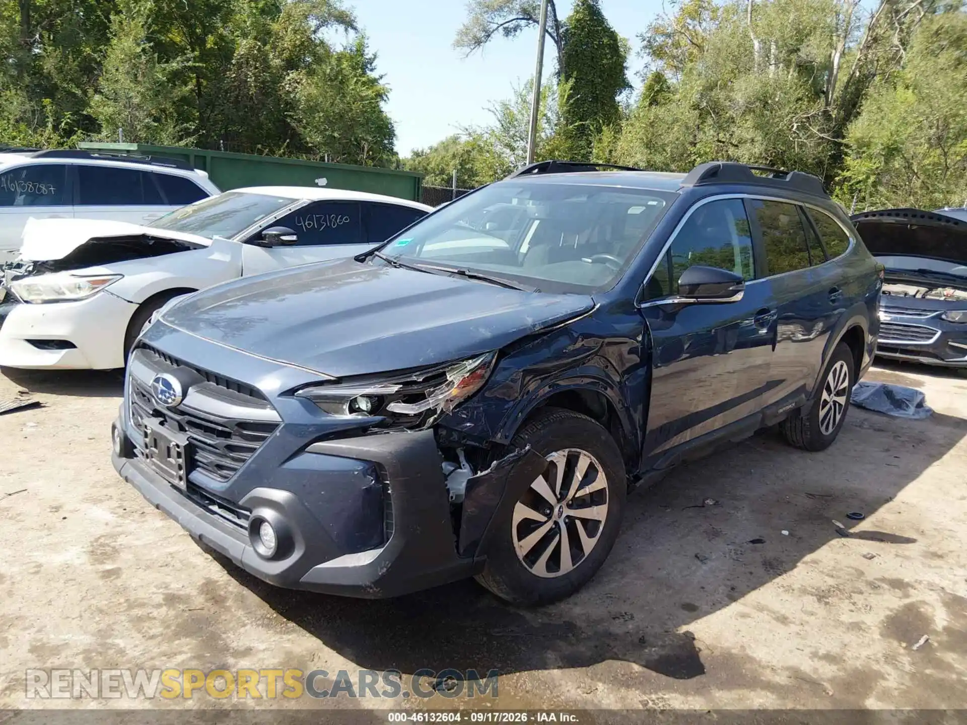 2 Photograph of a damaged car 4S4BTAFC2S3152544 SUBARU OUTBACK 2025