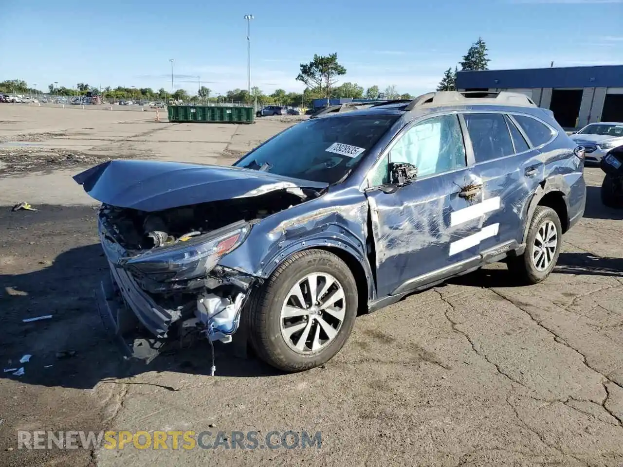 1 Photograph of a damaged car 4S4BTAFC2S3174060 SUBARU OUTBACK 2025