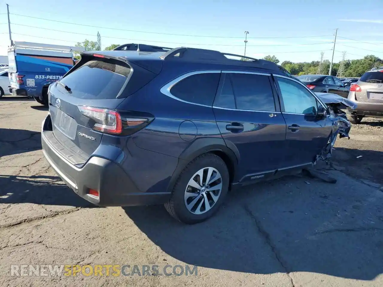 3 Photograph of a damaged car 4S4BTAFC2S3174060 SUBARU OUTBACK 2025