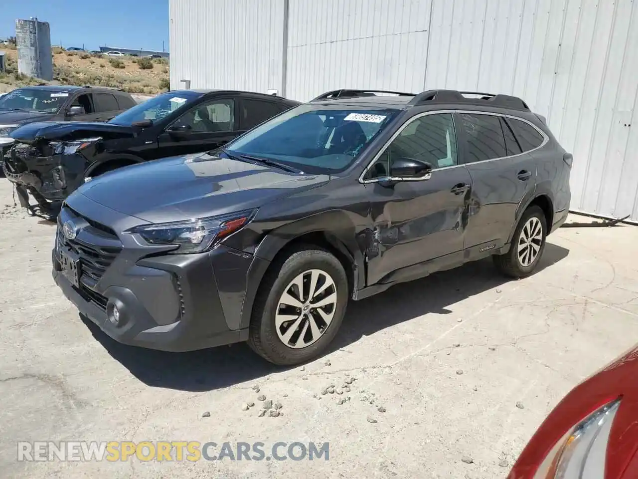 1 Photograph of a damaged car 4S4BTAFC2S3180974 SUBARU OUTBACK 2025