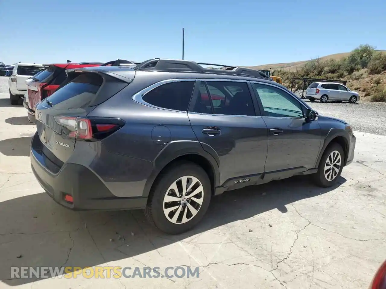 3 Photograph of a damaged car 4S4BTAFC2S3180974 SUBARU OUTBACK 2025