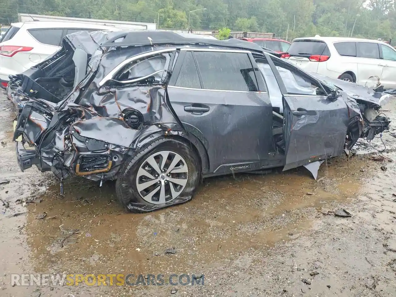 3 Photograph of a damaged car 4S4BTAFC2S3235309 SUBARU OUTBACK 2025