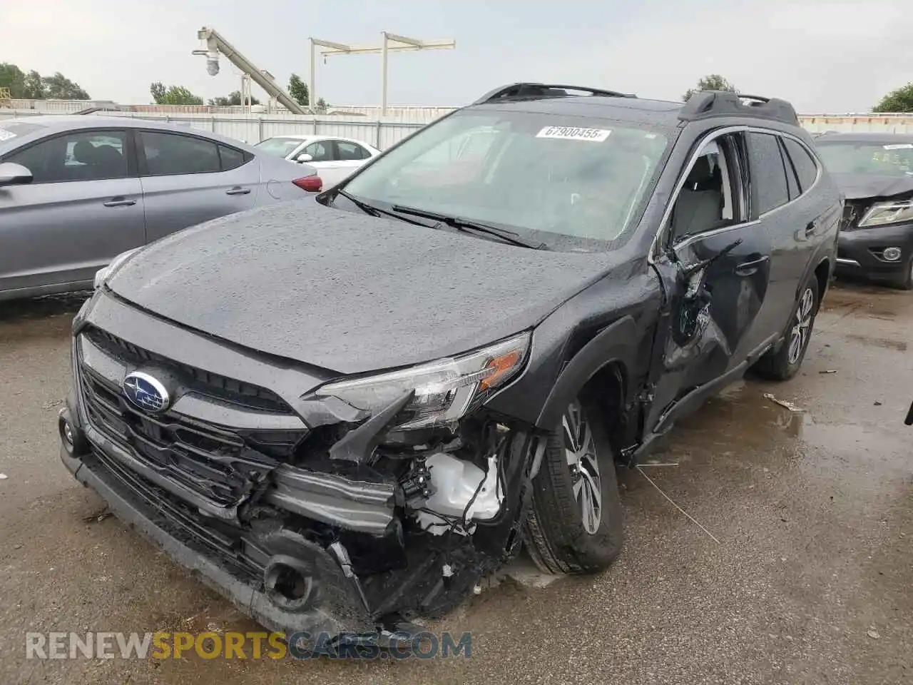 1 Photograph of a damaged car 4S4BTAFC2S3247749 SUBARU OUTBACK 2025