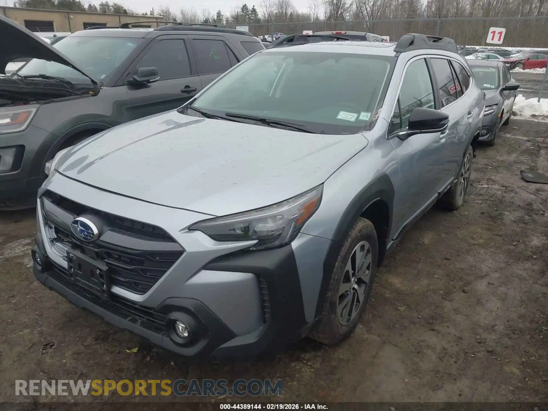 2 Photograph of a damaged car 4S4BTAFC2S3316956 SUBARU OUTBACK 2025