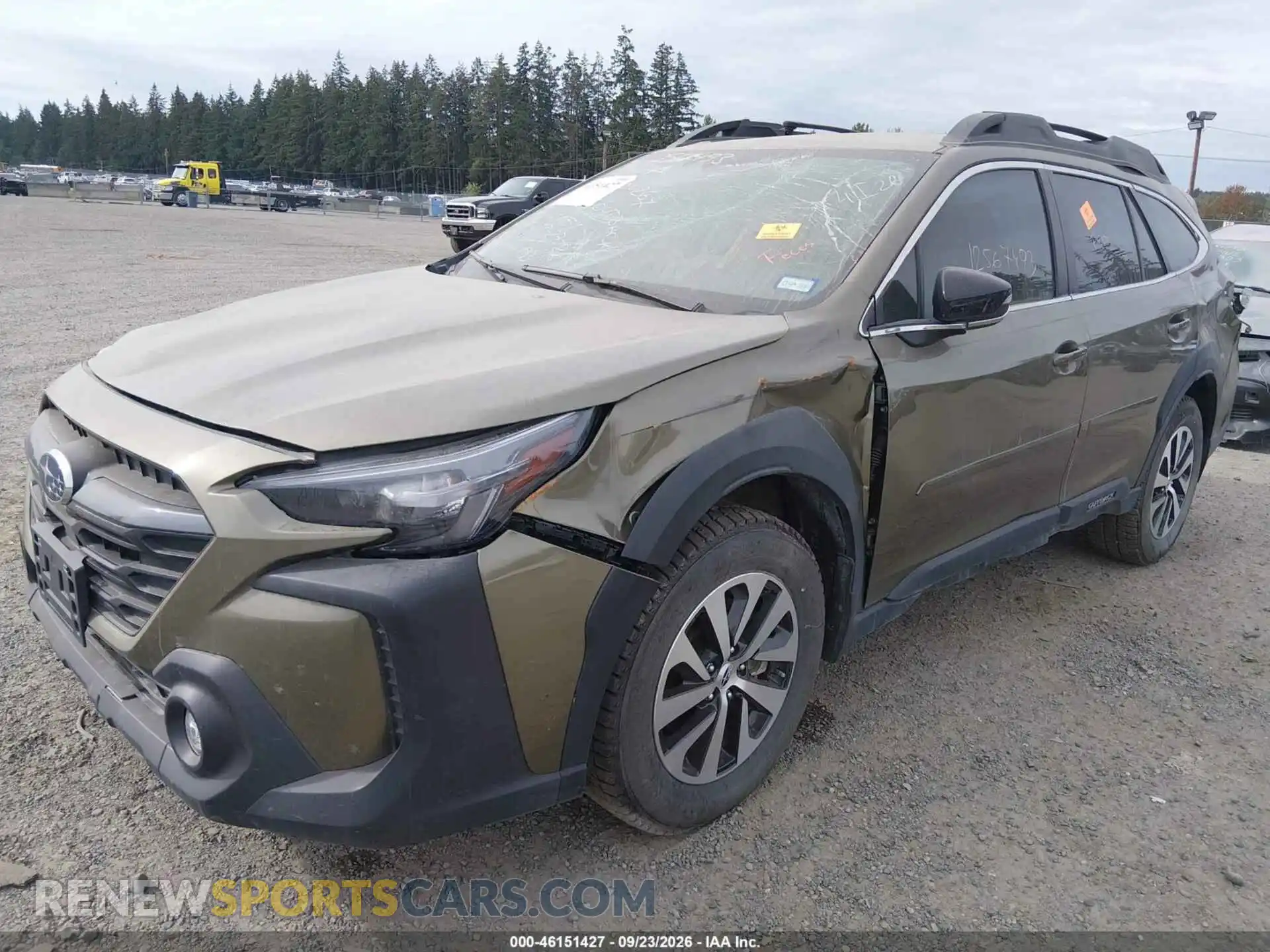 2 Photograph of a damaged car 4S4BTAFC3S3150267 SUBARU OUTBACK 2025