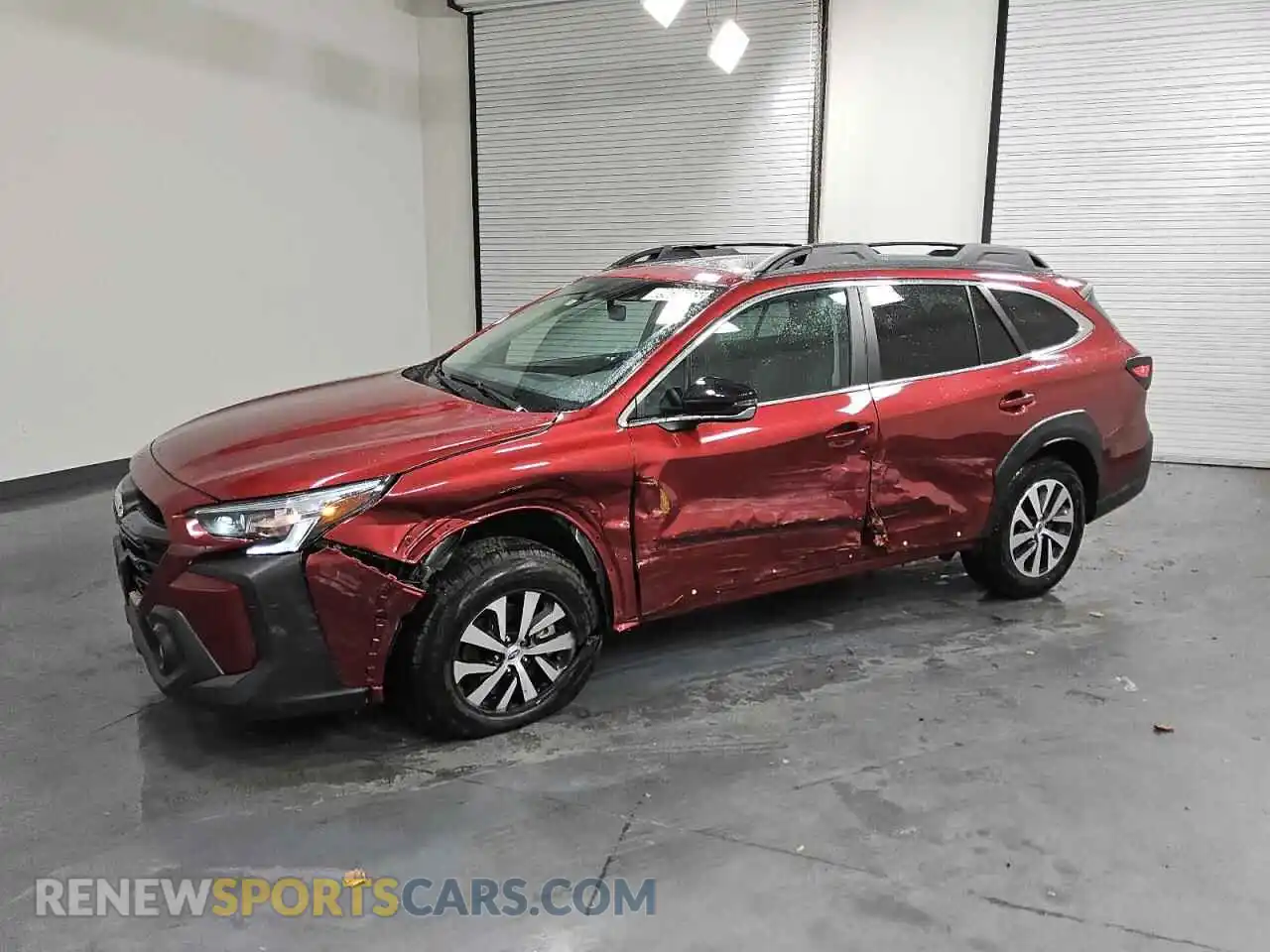 1 Photograph of a damaged car 4S4BTAFC3S3239174 SUBARU OUTBACK 2025