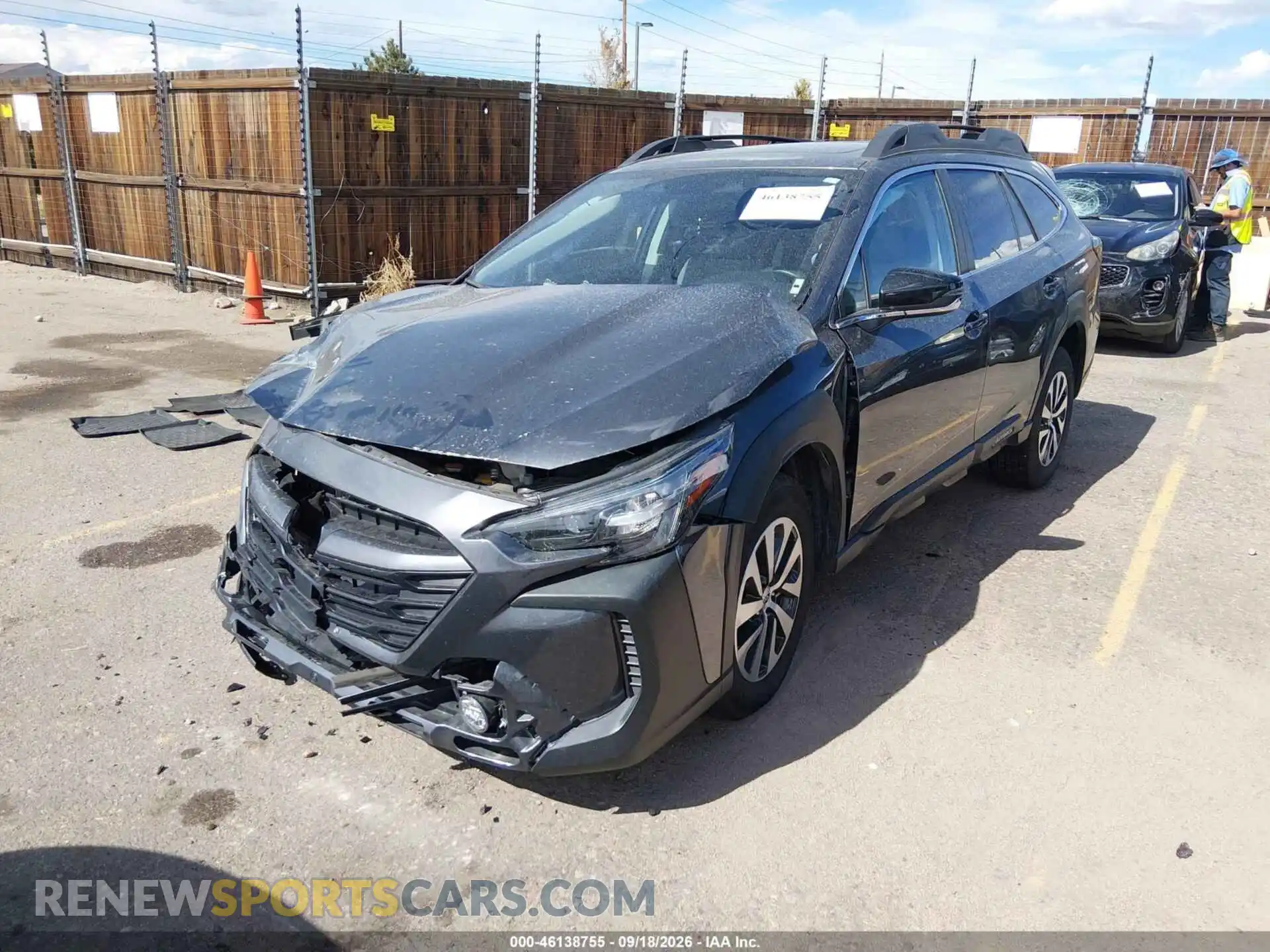 2 Photograph of a damaged car 4S4BTAFC3S3262194 SUBARU OUTBACK 2025