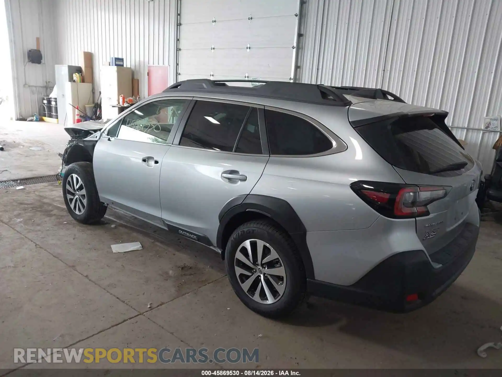 3 fotografías del automóvil dañado 4S4BTAFC3S3269209 SUBARU OUTBACK 2025