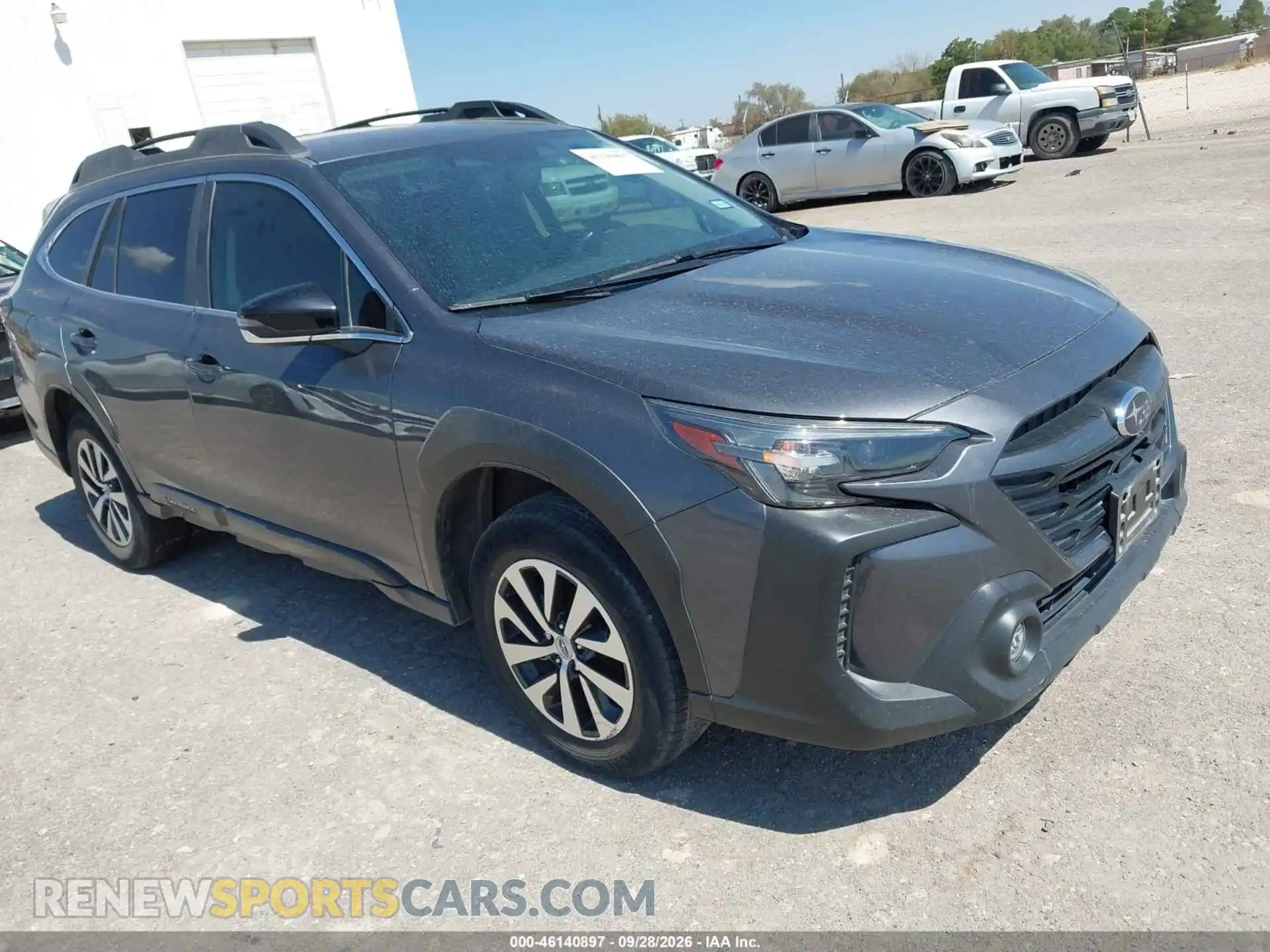 1 Photograph of a damaged car 4S4BTAFC3S3277147 SUBARU OUTBACK 2025