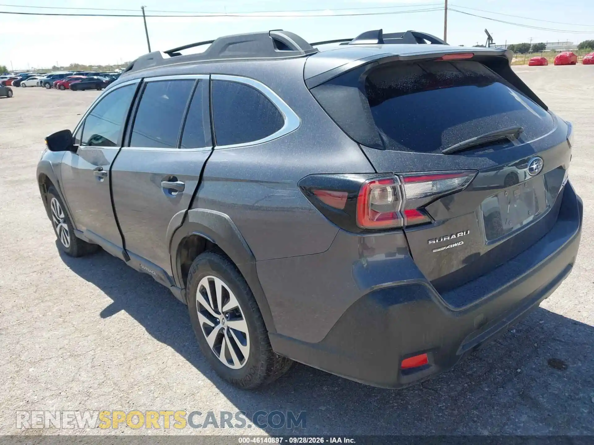 3 Photograph of a damaged car 4S4BTAFC3S3277147 SUBARU OUTBACK 2025