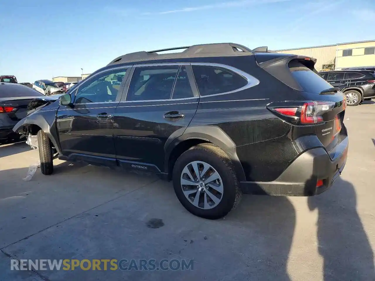 2 Photograph of a damaged car 4S4BTAFC4S3190275 SUBARU OUTBACK 2025