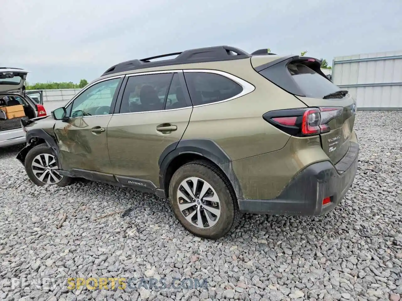 2 Photograph of a damaged car 4S4BTAFC4S3258512 SUBARU OUTBACK 2025