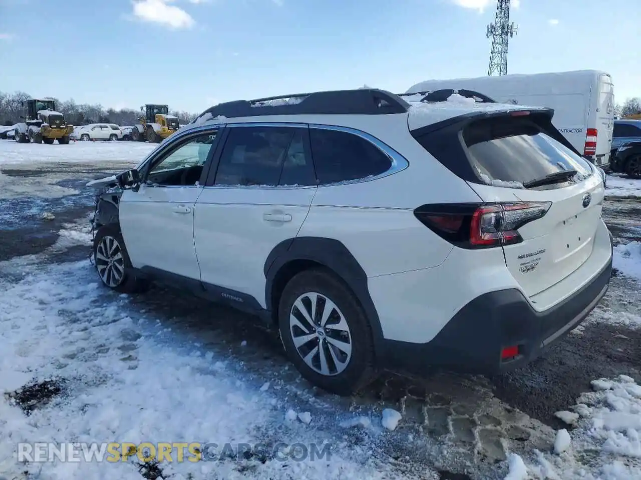 2 Photograph of a damaged car 4S4BTAFC4S3299710 SUBARU OUTBACK 2025