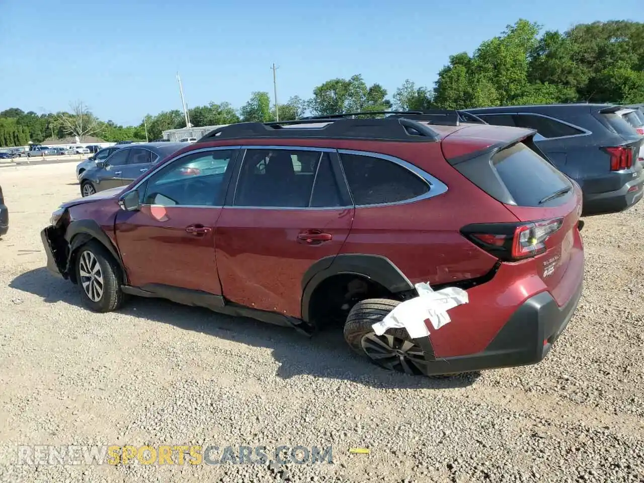 2 Photograph of a damaged car 4S4BTAFC5S3116900 SUBARU OUTBACK 2025