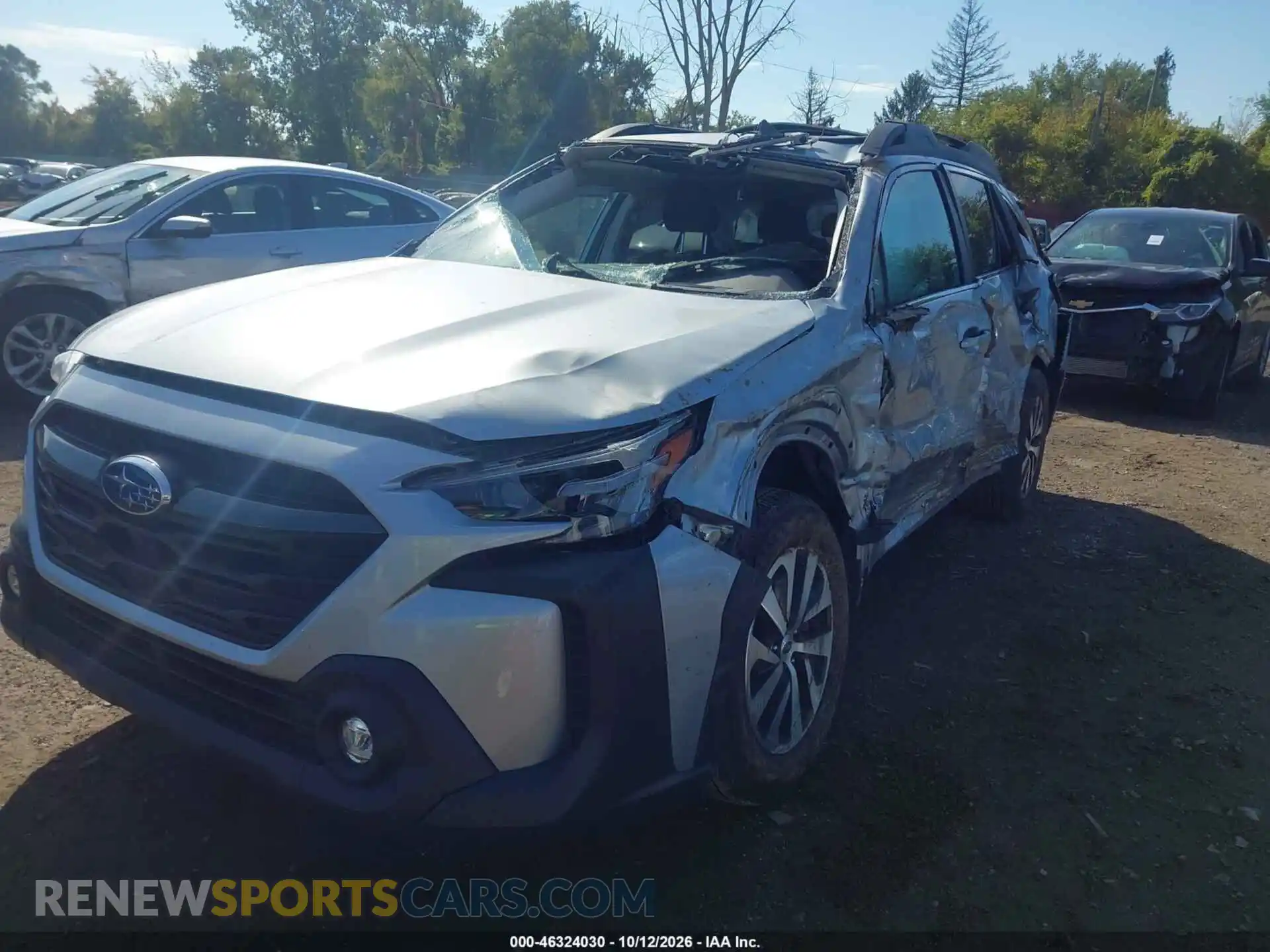 2 Фотография поврежденного автомобиля 4S4BTAFC5S3127198 SUBARU OUTBACK 2025