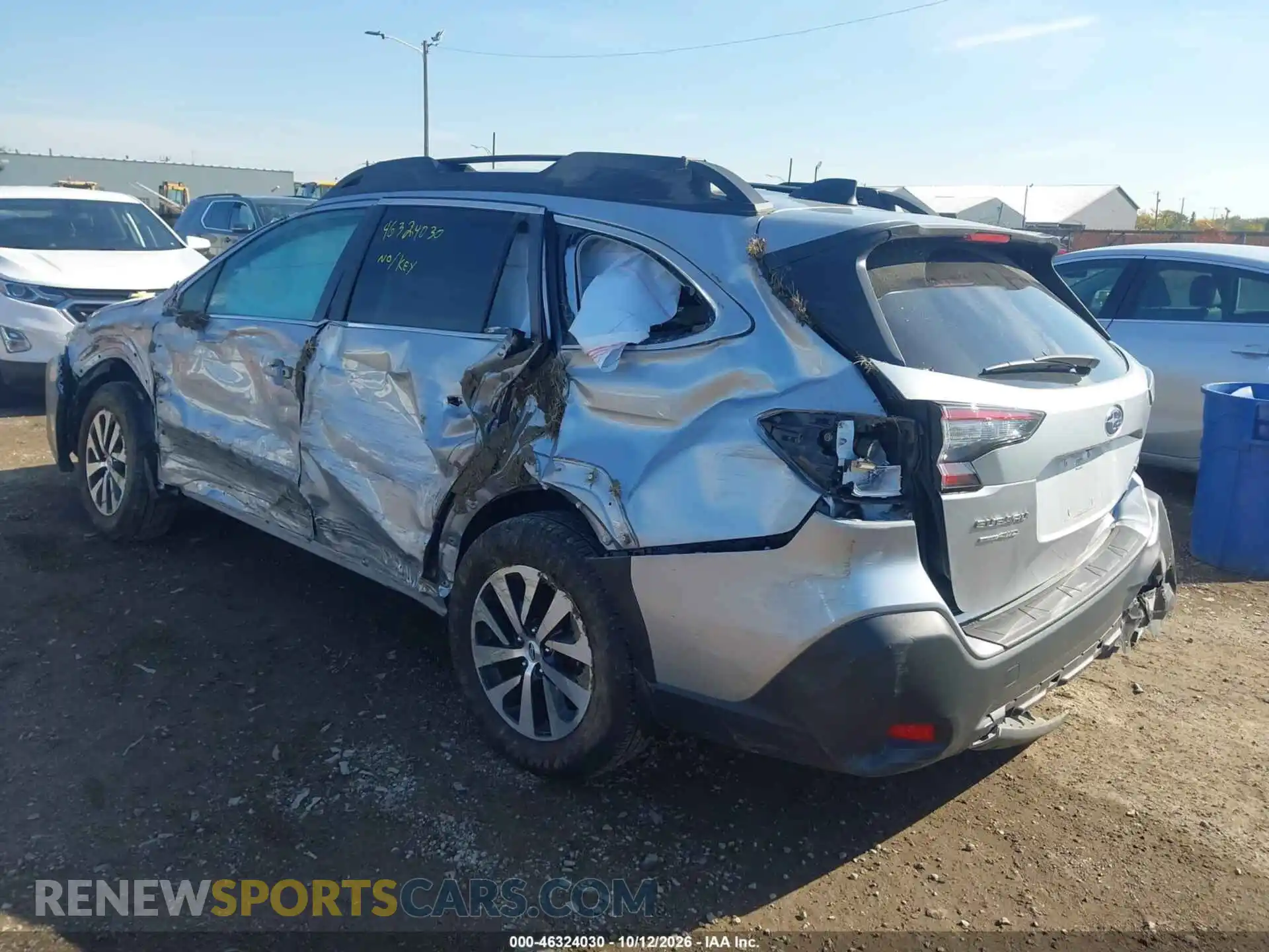 3 Фотография поврежденного автомобиля 4S4BTAFC5S3127198 SUBARU OUTBACK 2025