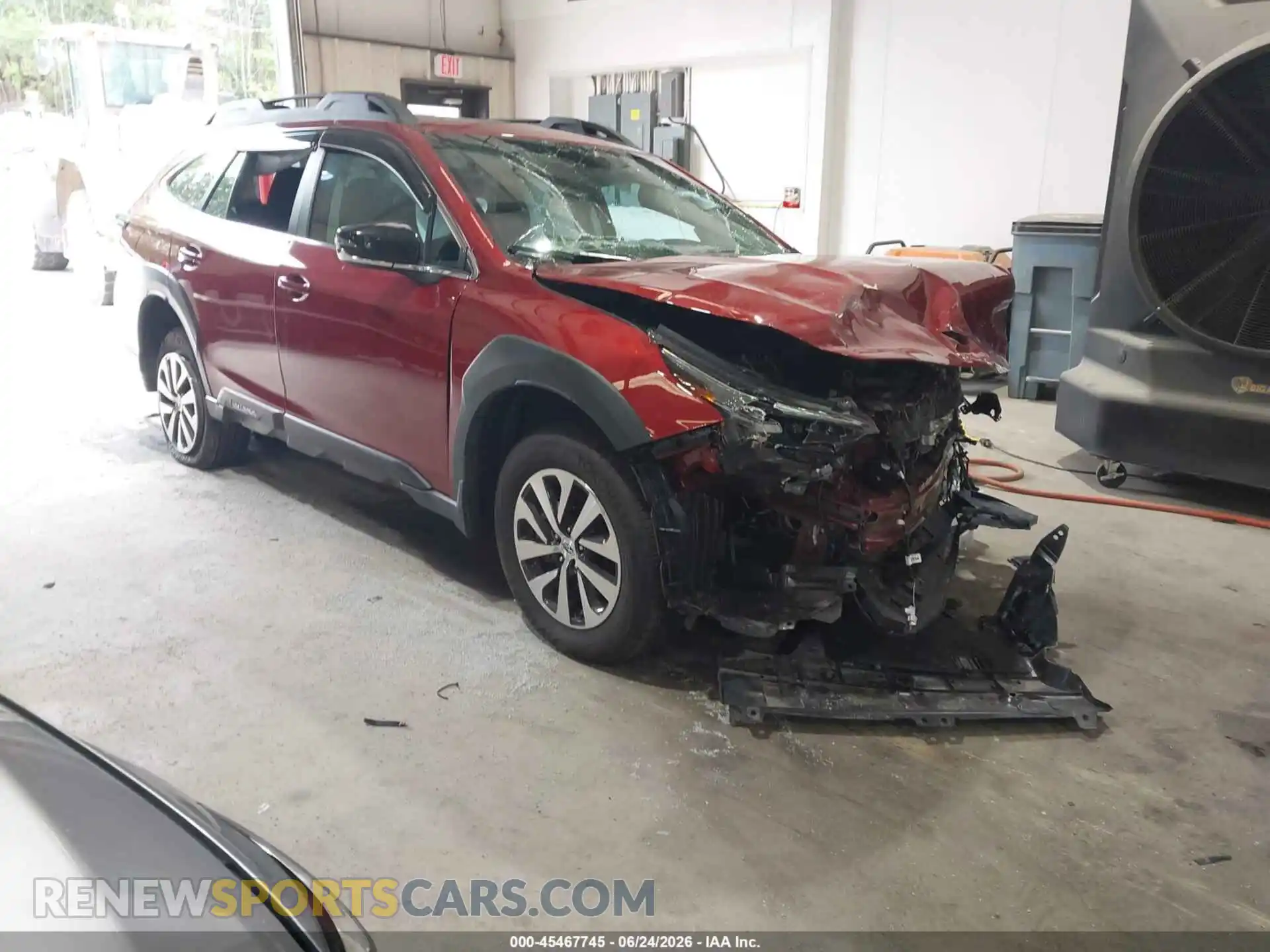1 Photograph of a damaged car 4S4BTAFC5S3201042 SUBARU OUTBACK 2025