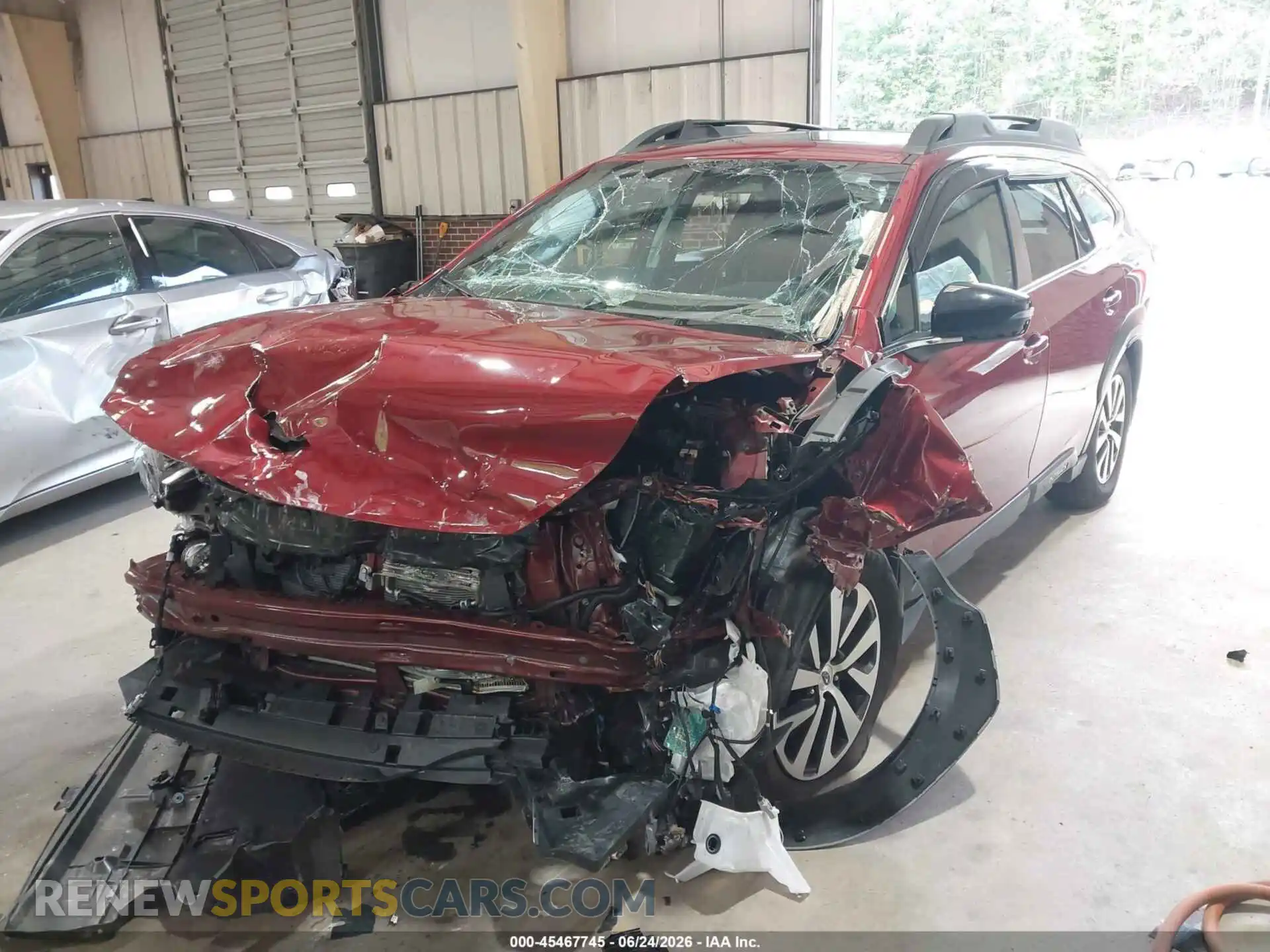 2 Photograph of a damaged car 4S4BTAFC5S3201042 SUBARU OUTBACK 2025