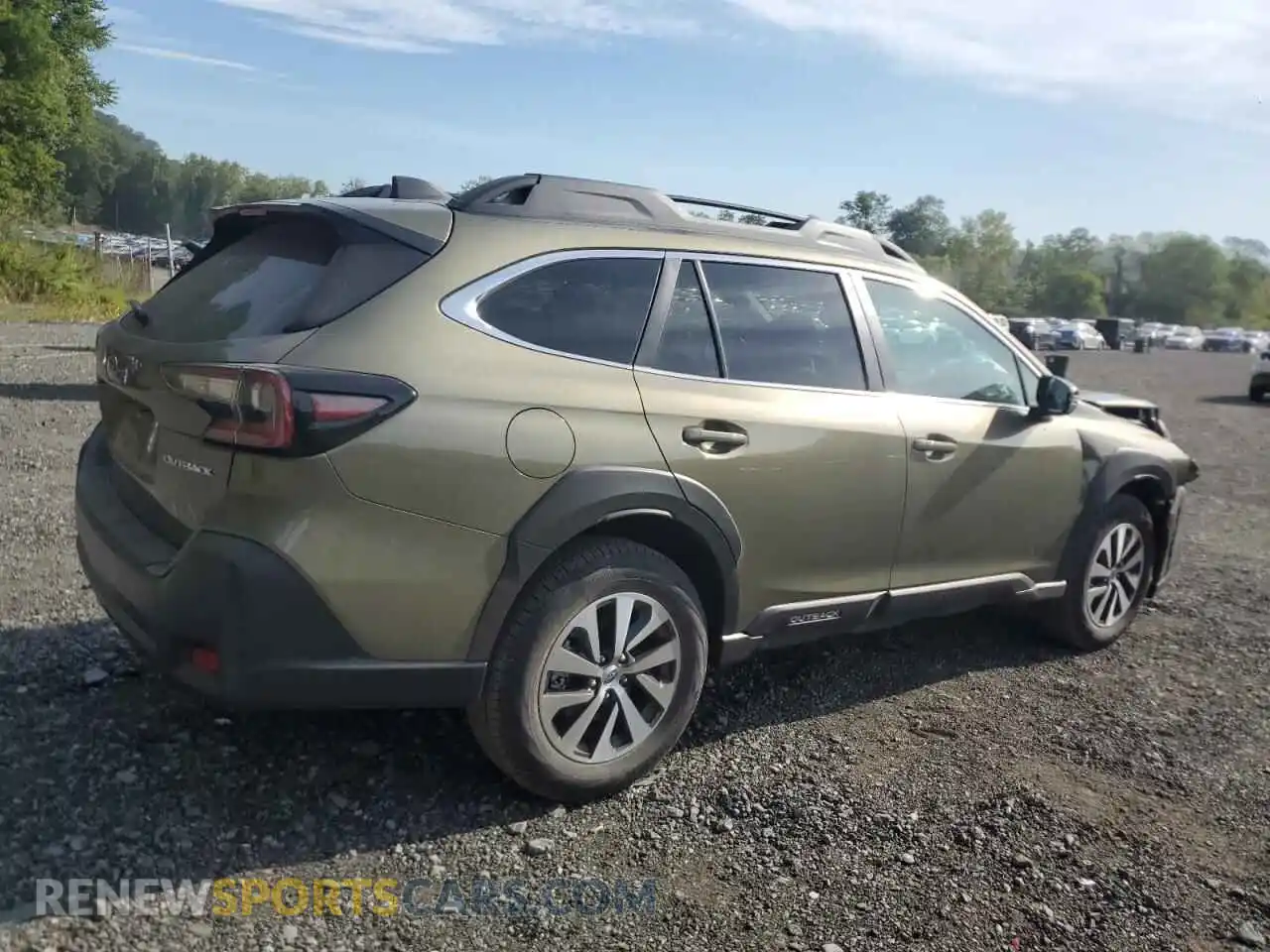3 Photograph of a damaged car 4S4BTAFC5S3238205 SUBARU OUTBACK 2025