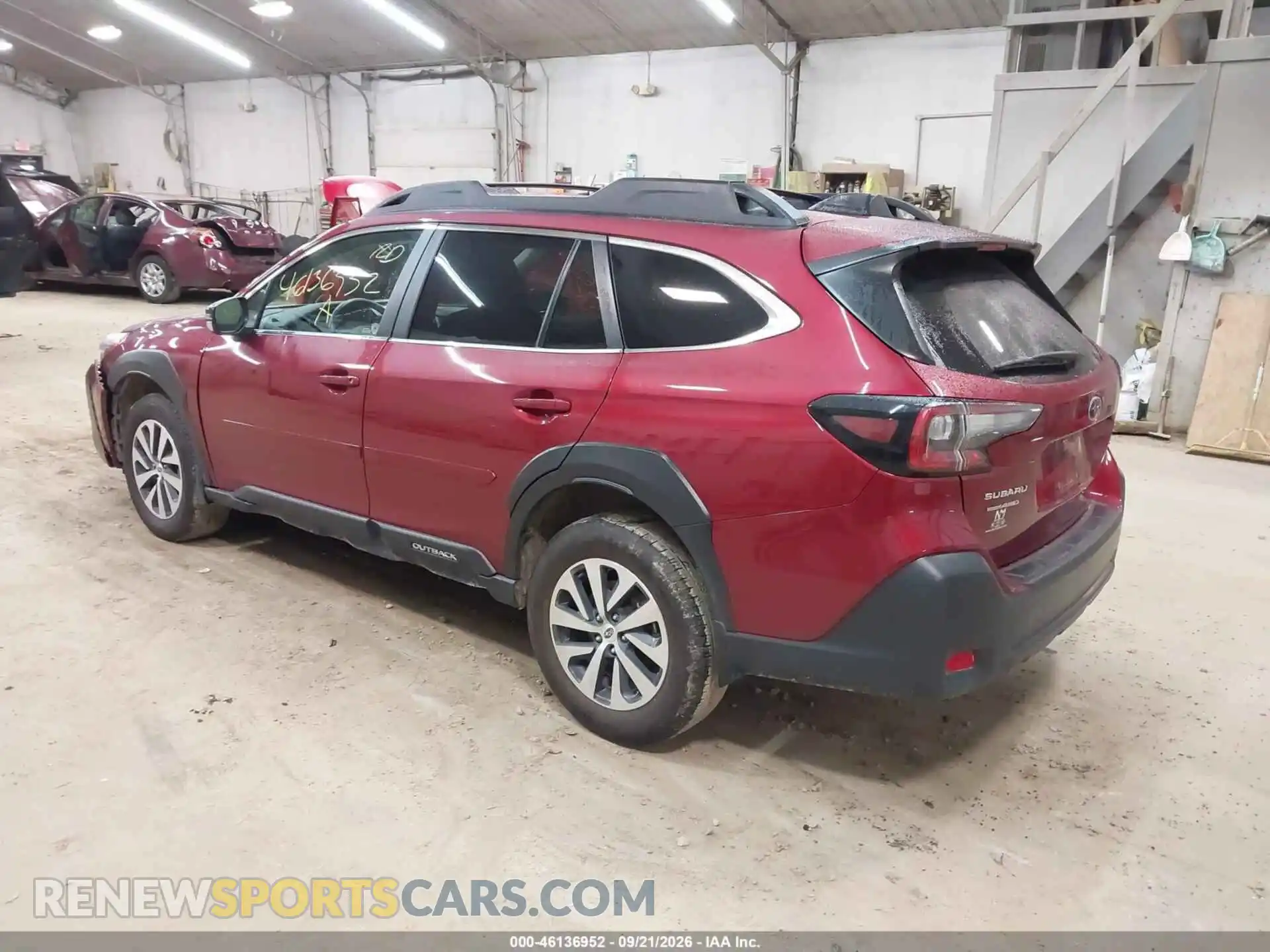 3 Photograph of a damaged car 4S4BTAFC5S3331287 SUBARU OUTBACK 2025