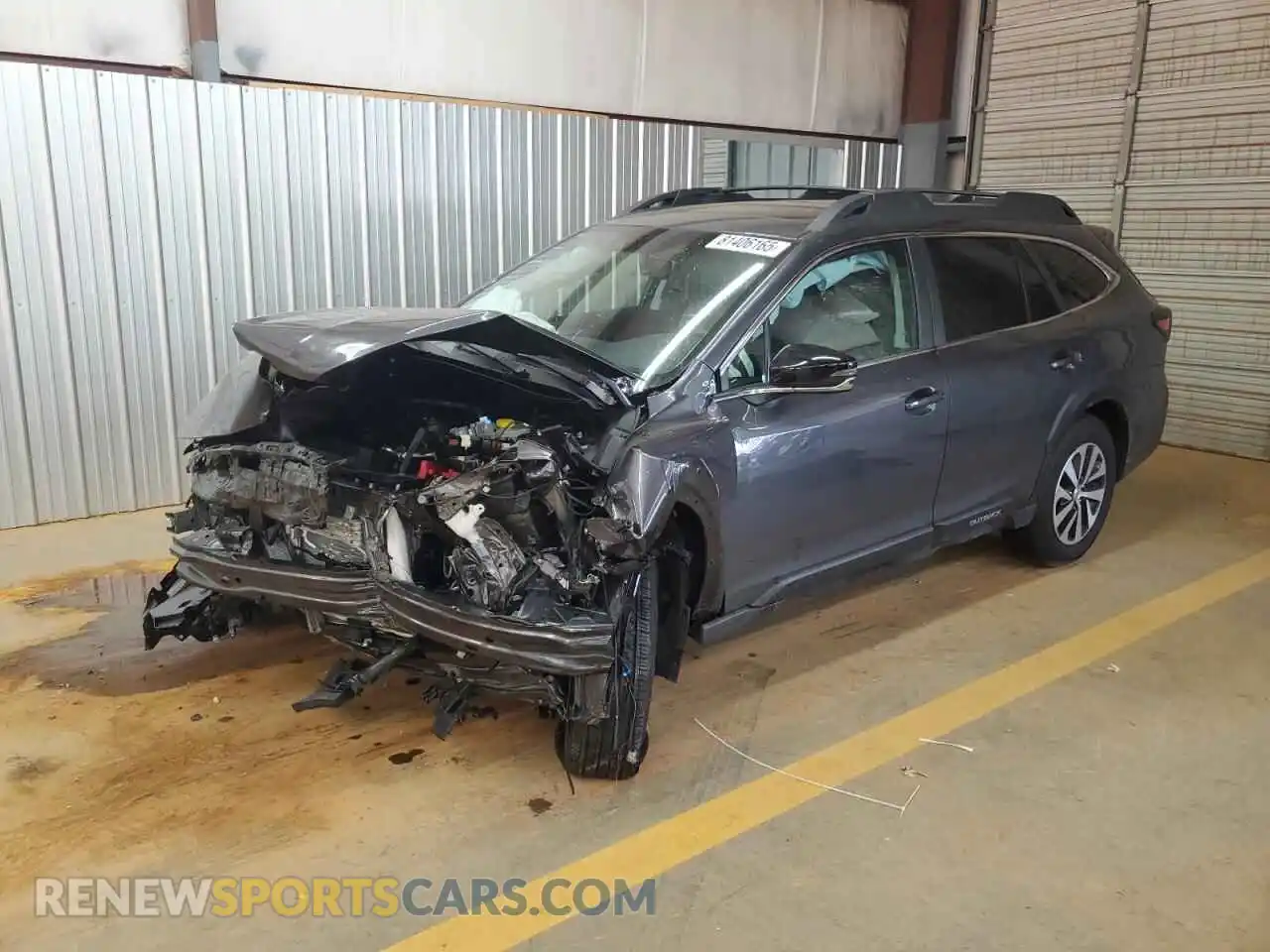 1 Photograph of a damaged car 4S4BTAFC6S3214561 SUBARU OUTBACK 2025