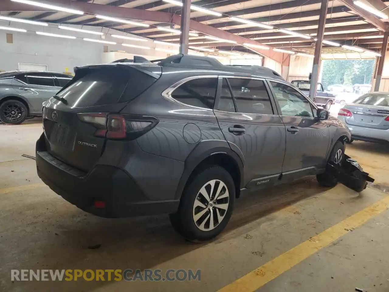 3 Photograph of a damaged car 4S4BTAFC6S3214561 SUBARU OUTBACK 2025