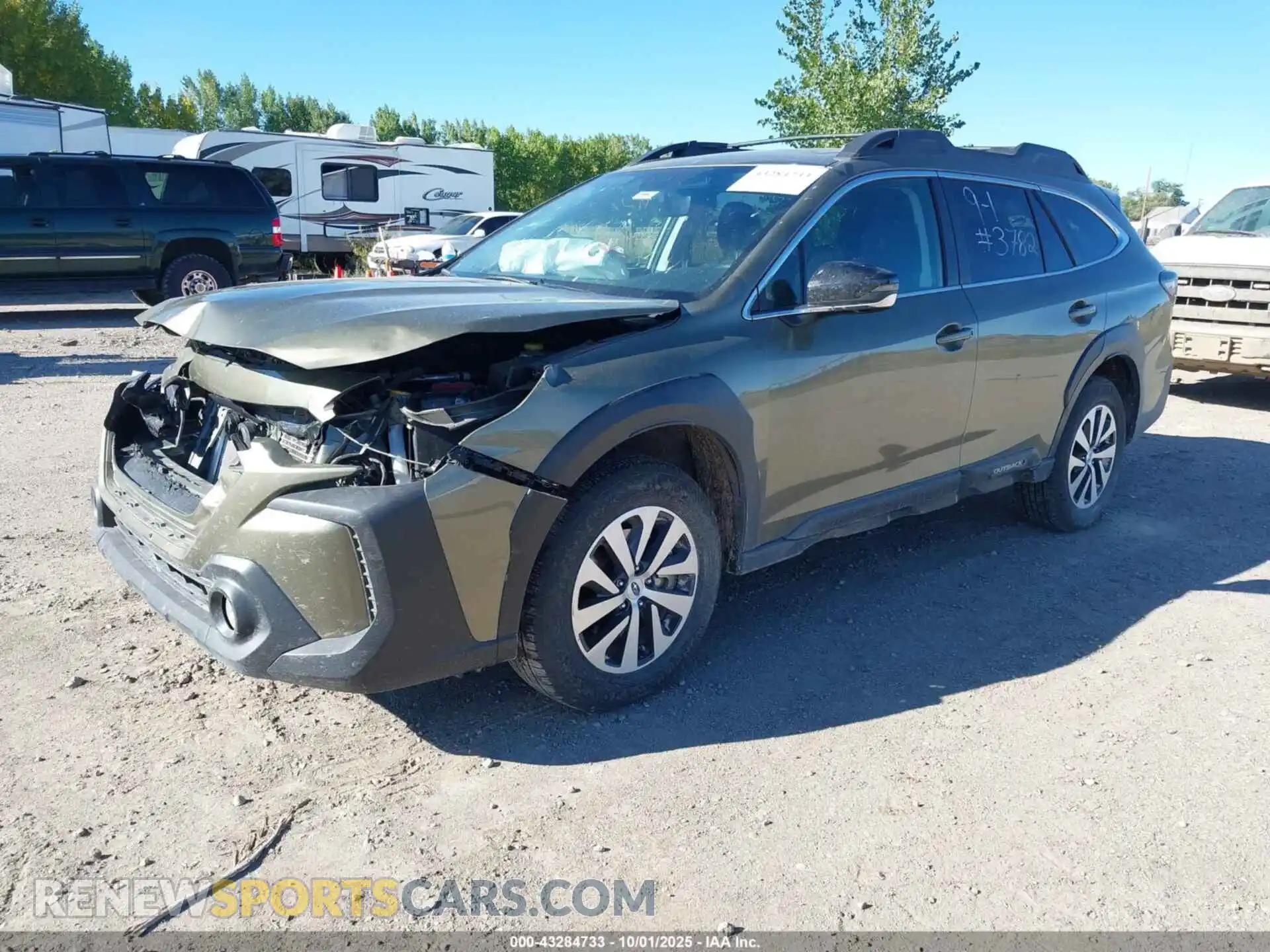 2 Photograph of a damaged car 4S4BTAFC6S3226287 SUBARU OUTBACK 2025