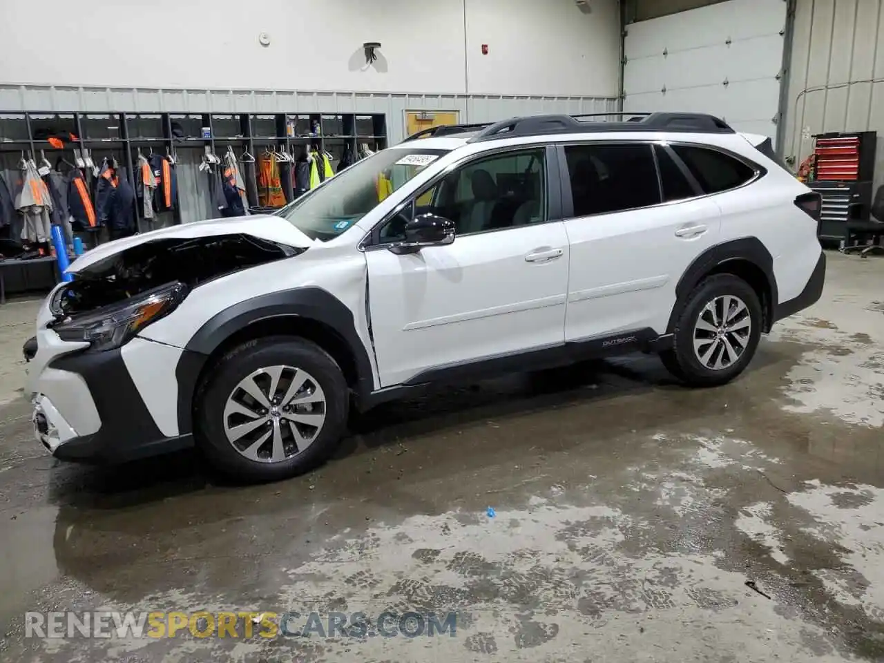 1 Photograph of a damaged car 4S4BTAFC6S3278583 SUBARU OUTBACK 2025