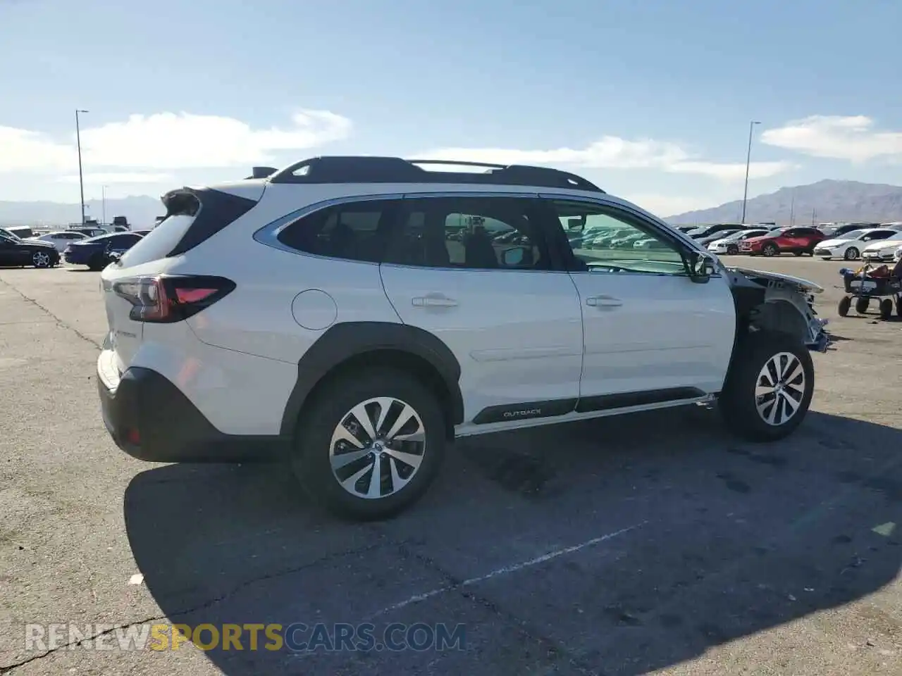 3 Photograph of a damaged car 4S4BTAFC7S3150871 SUBARU OUTBACK 2025