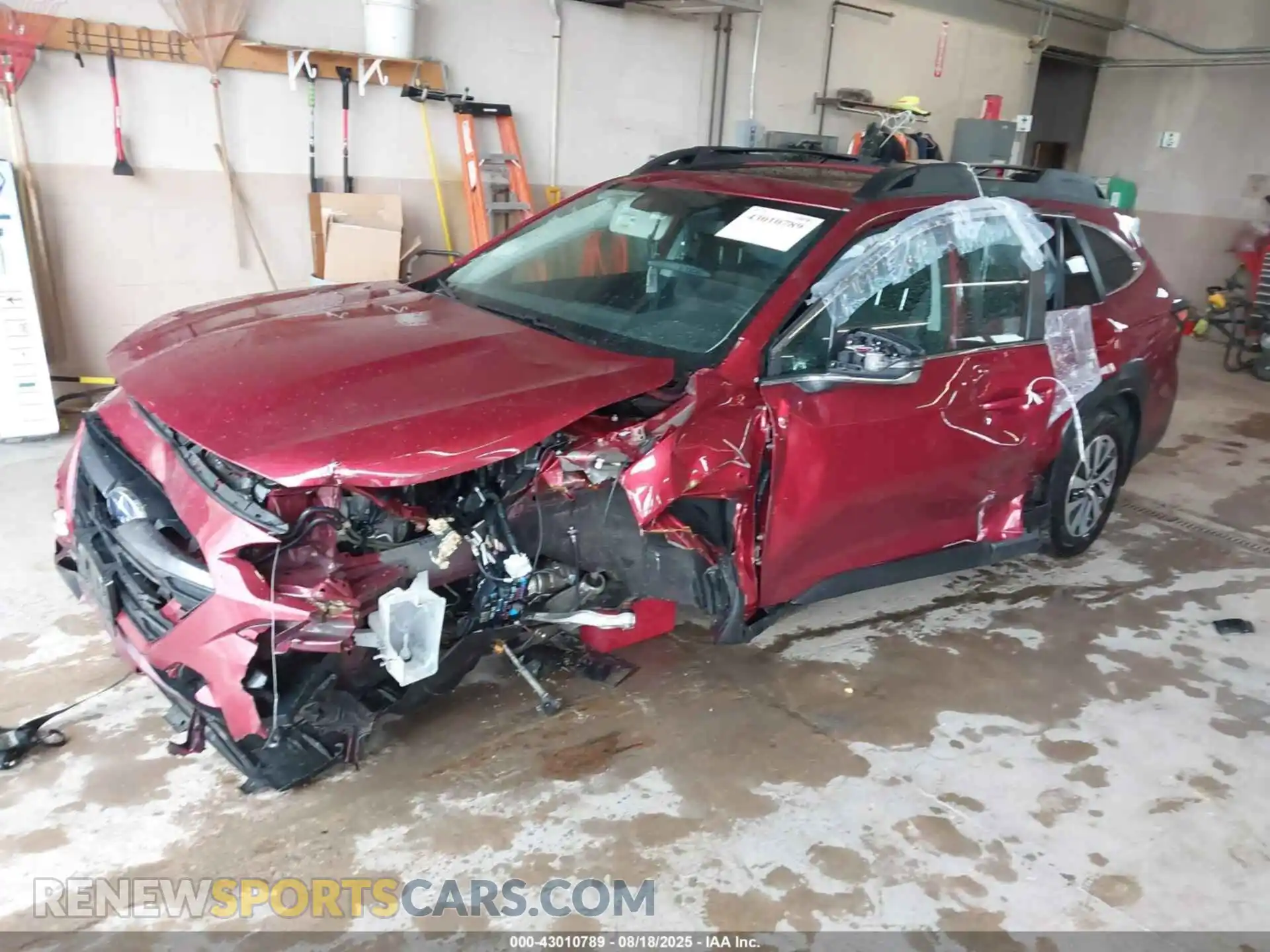 2 Photograph of a damaged car 4S4BTAFC7S3184907 SUBARU OUTBACK 2025