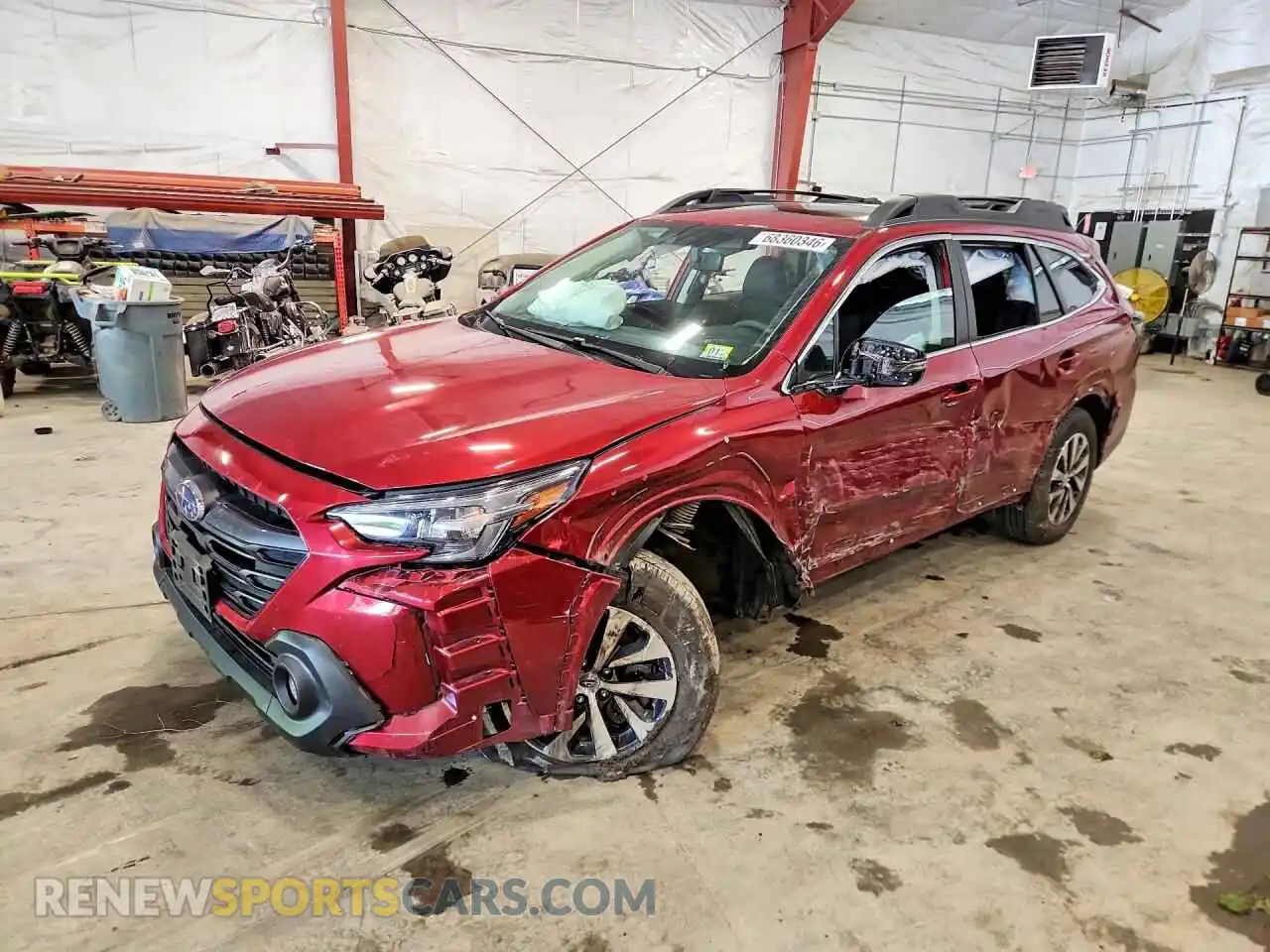 1 Фотография поврежденного автомобиля 4S4BTAFC7S3193140 SUBARU OUTBACK 2025