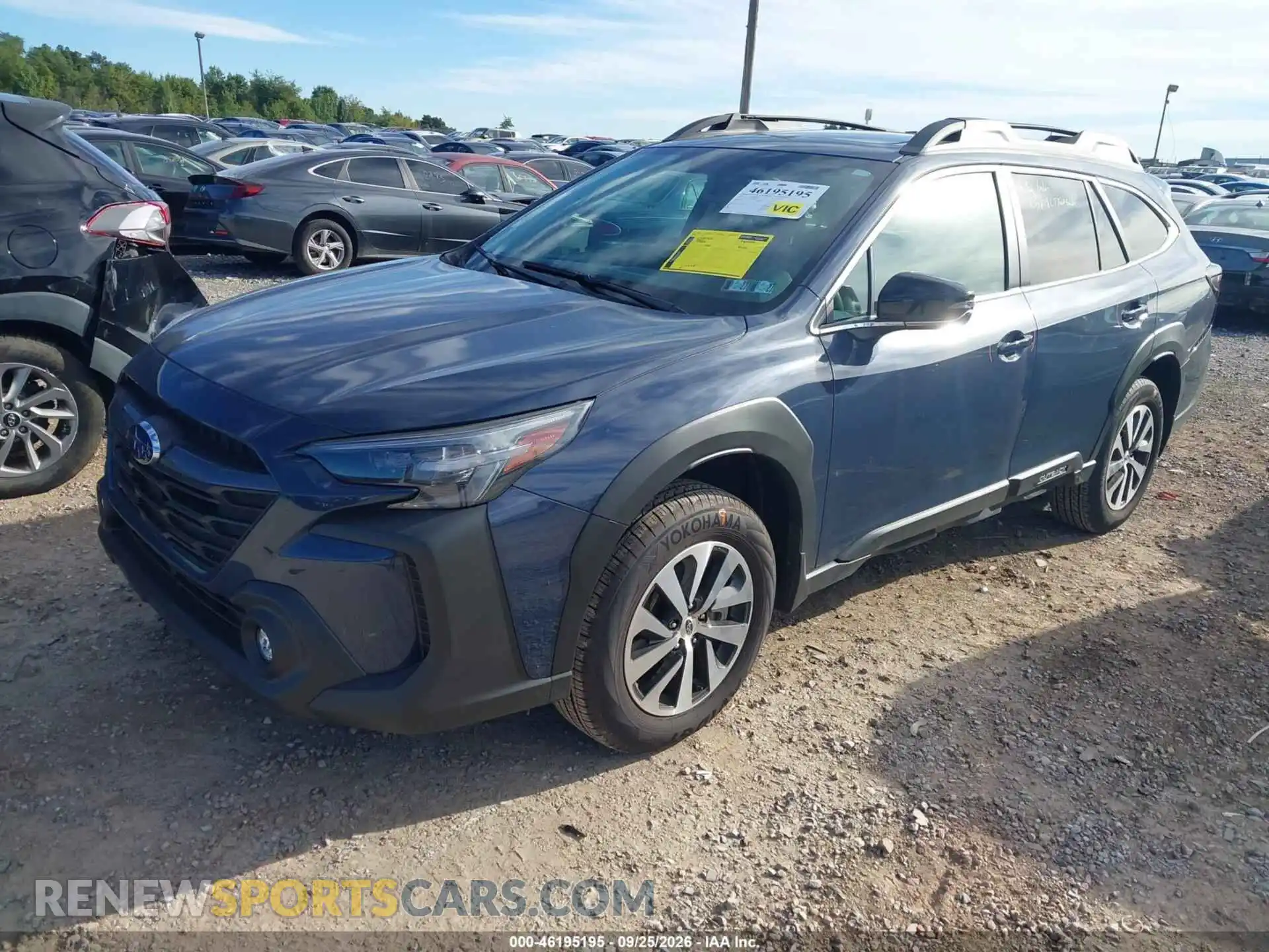 2 Photograph of a damaged car 4S4BTAFC7S3318976 SUBARU OUTBACK 2025