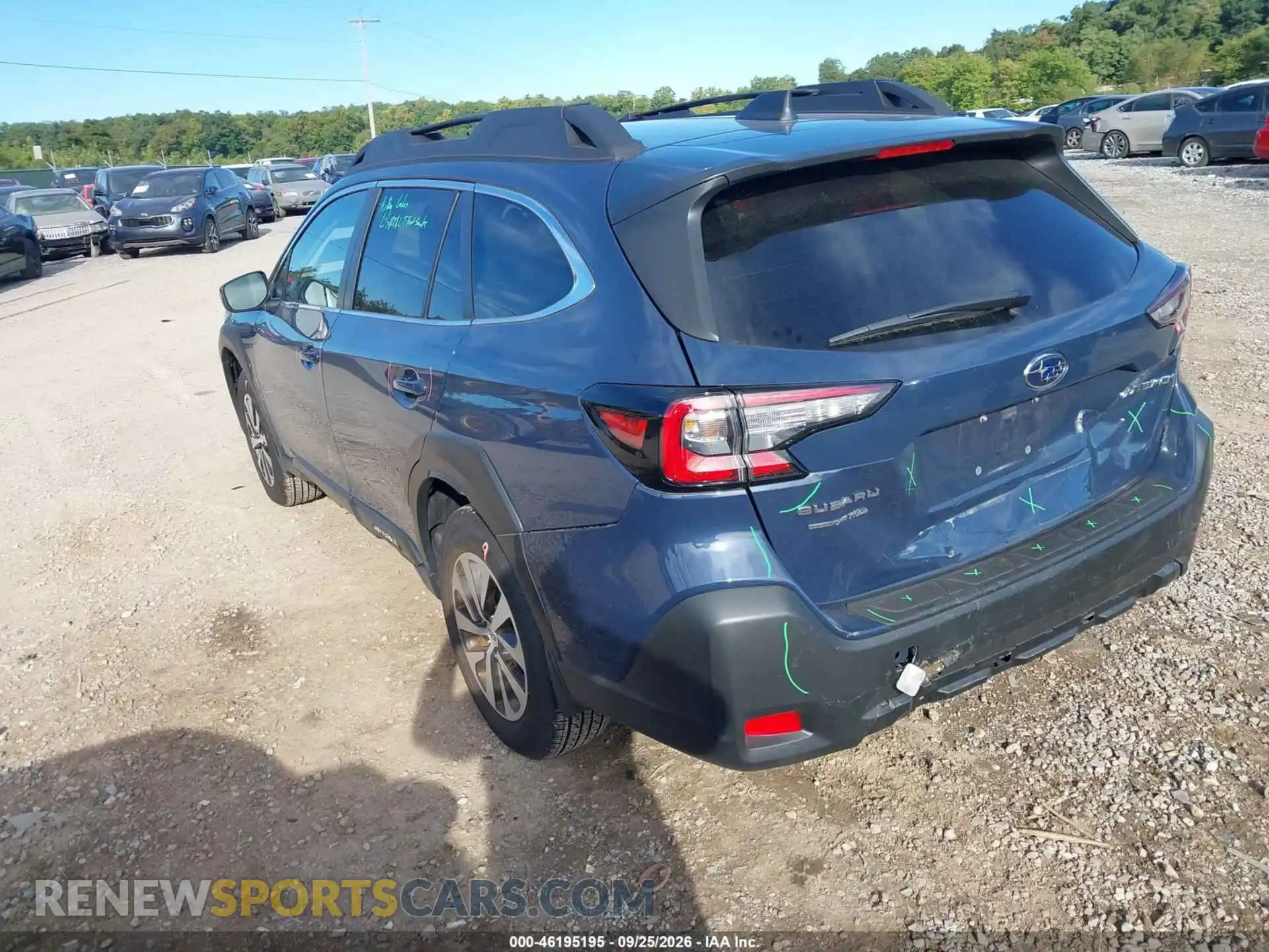 3 Photograph of a damaged car 4S4BTAFC7S3318976 SUBARU OUTBACK 2025