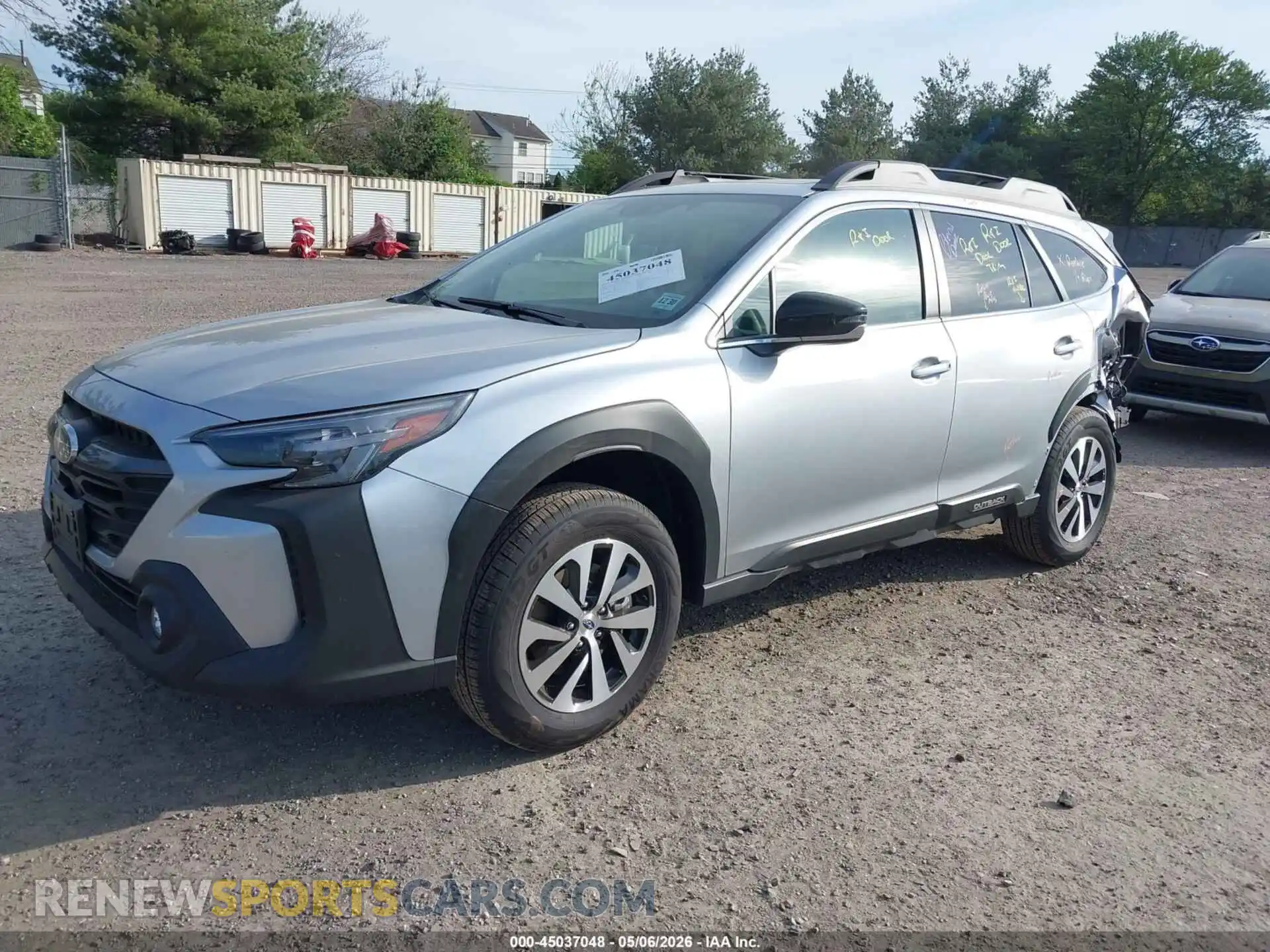 2 Фотография поврежденного автомобиля 4S4BTAFC7S3335874 SUBARU OUTBACK 2025