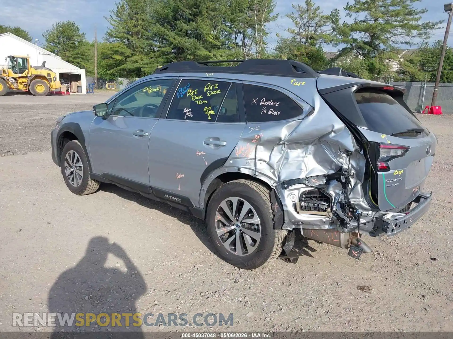 3 Фотография поврежденного автомобиля 4S4BTAFC7S3335874 SUBARU OUTBACK 2025
