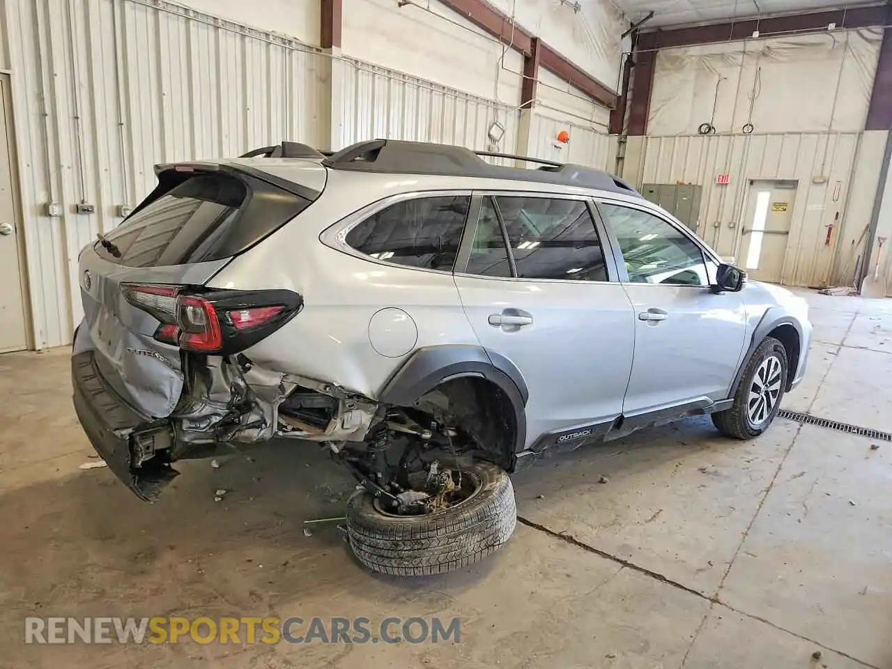 3 fotografías del automóvil dañado 4S4BTAFC9S3129343 SUBARU OUTBACK 2025