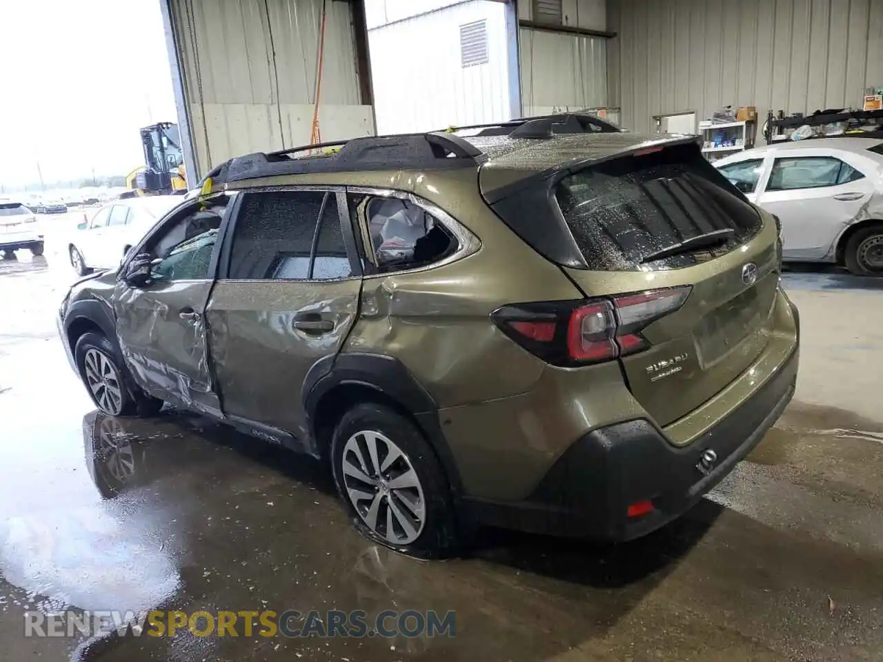 2 Photograph of a damaged car 4S4BTAFC9S3165470 SUBARU OUTBACK 2025