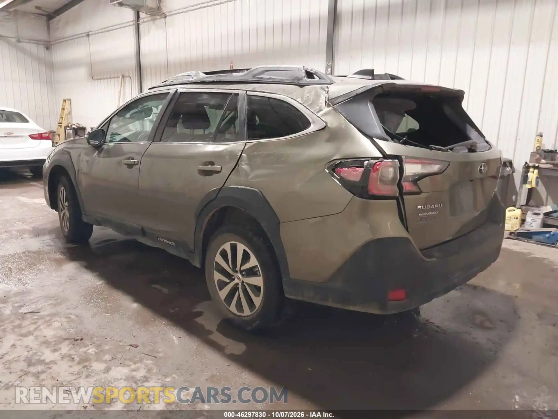 3 fotografías del automóvil dañado 4S4BTAFC9S3313505 SUBARU OUTBACK 2025