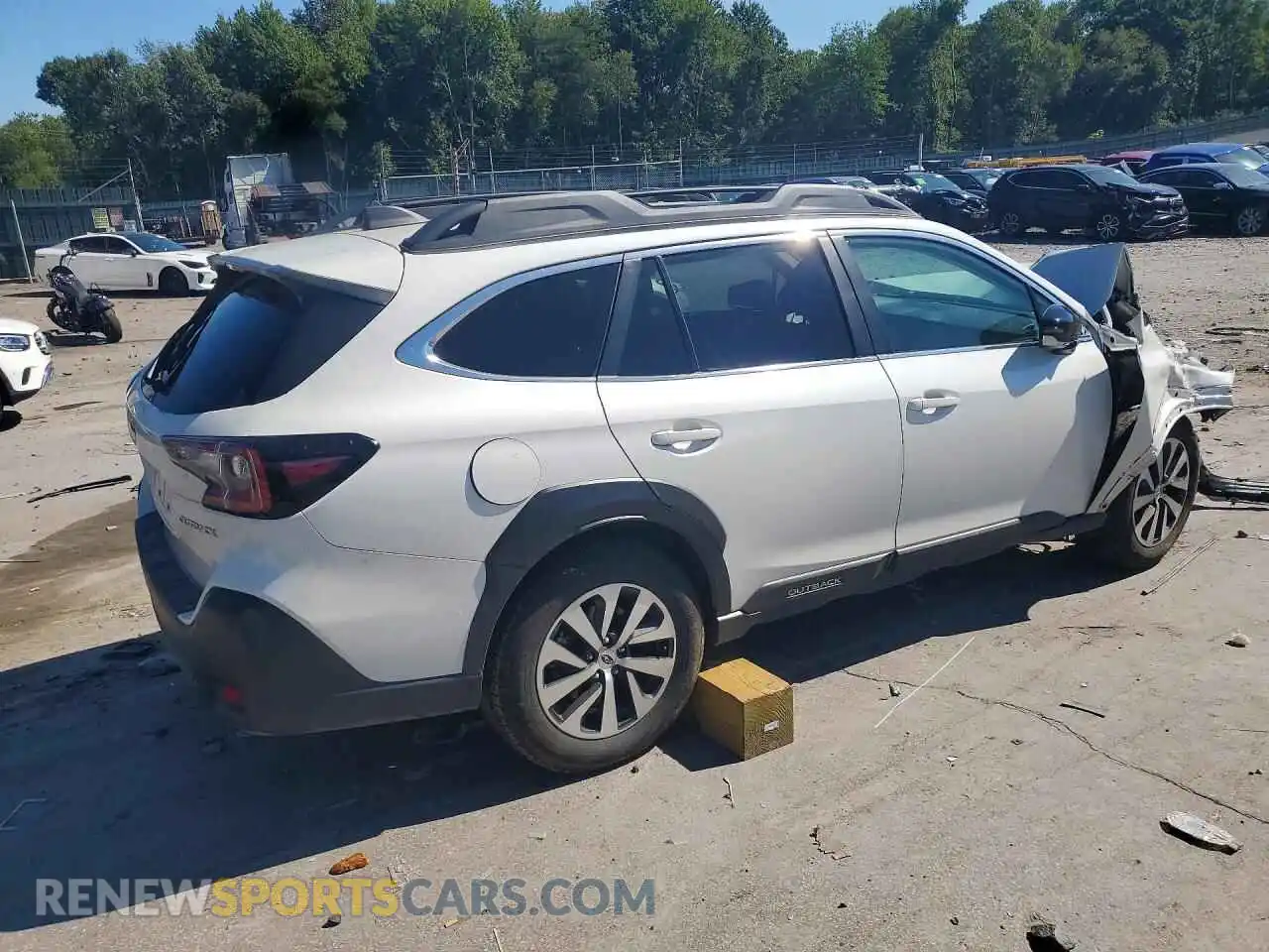 3 Photograph of a damaged car 4S4BTAFC9S3332586 SUBARU OUTBACK 2025