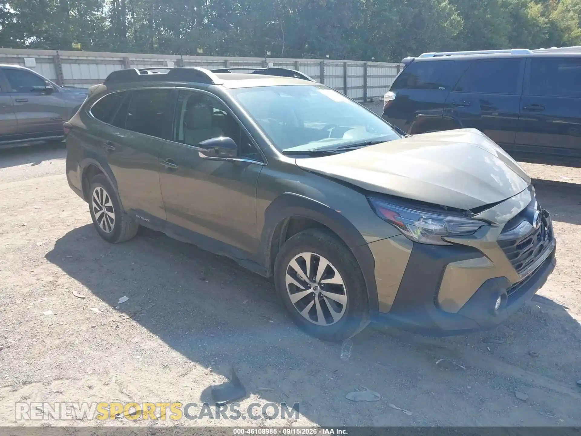 1 Photograph of a damaged car 4S4BTAFCXS3102393 SUBARU OUTBACK 2025