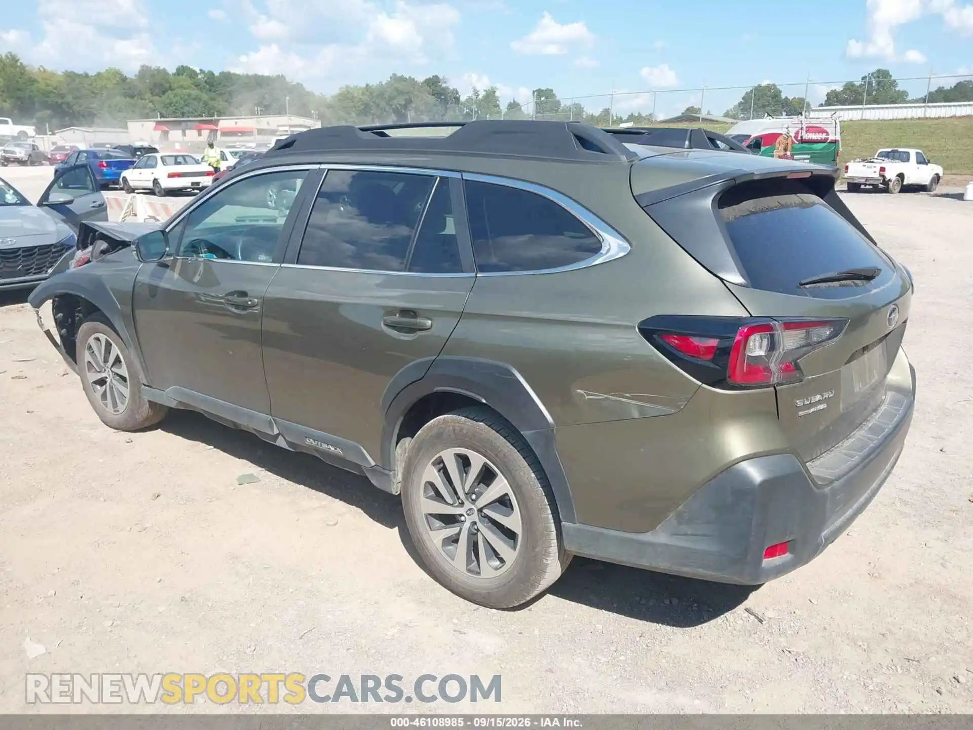 3 Photograph of a damaged car 4S4BTAFCXS3102393 SUBARU OUTBACK 2025