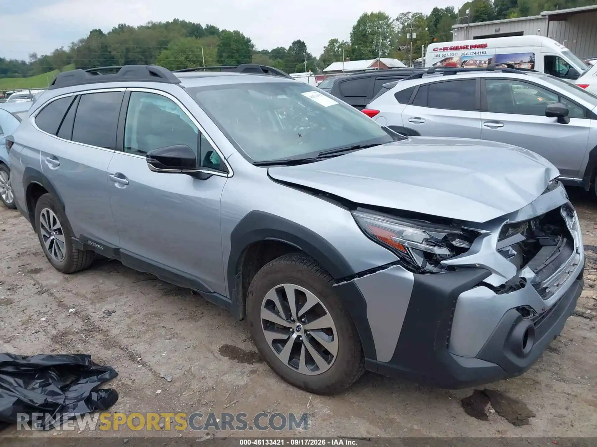 1 Photograph of a damaged car 4S4BTAFCXS3129657 SUBARU OUTBACK 2025