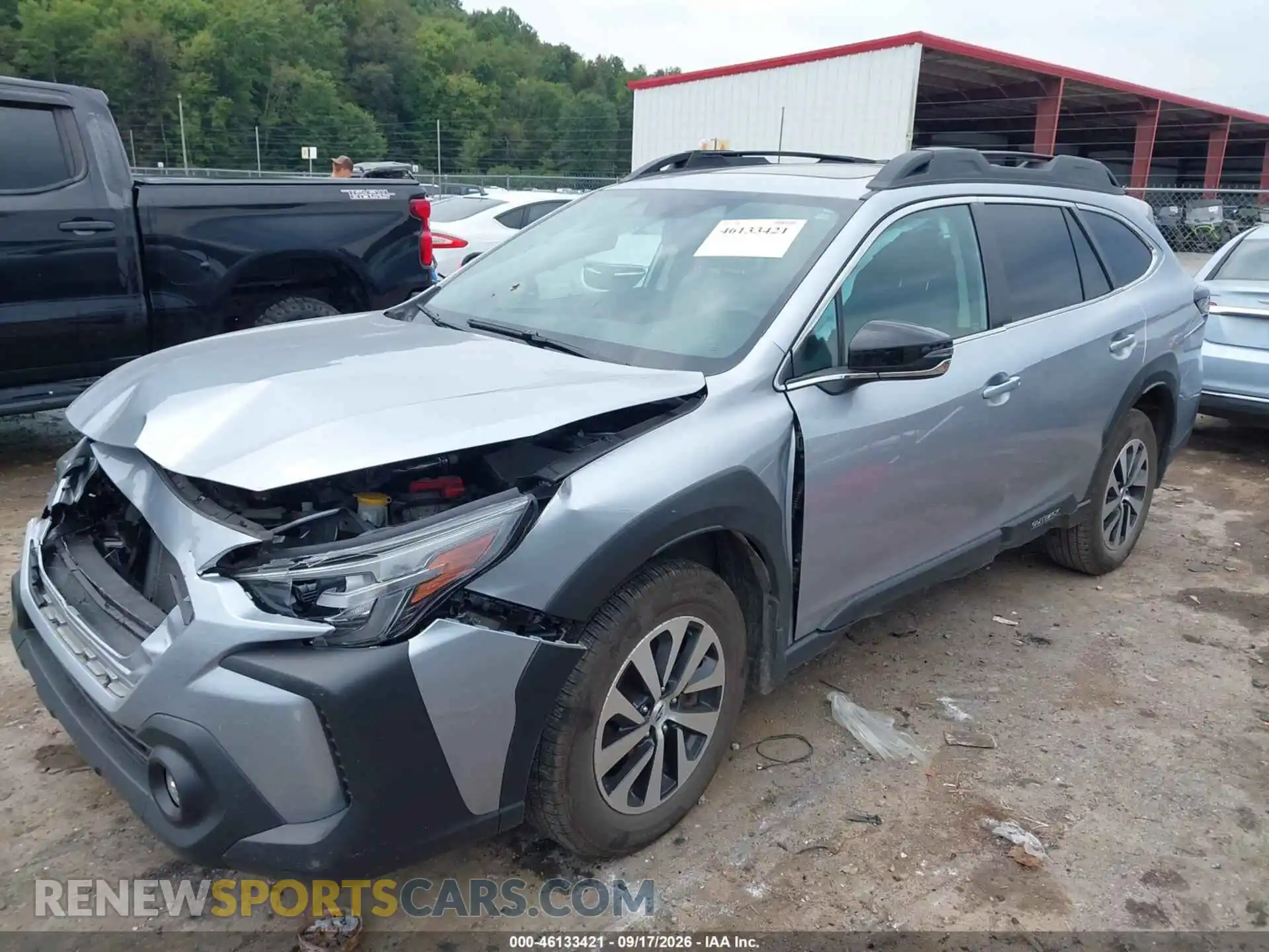2 Photograph of a damaged car 4S4BTAFCXS3129657 SUBARU OUTBACK 2025