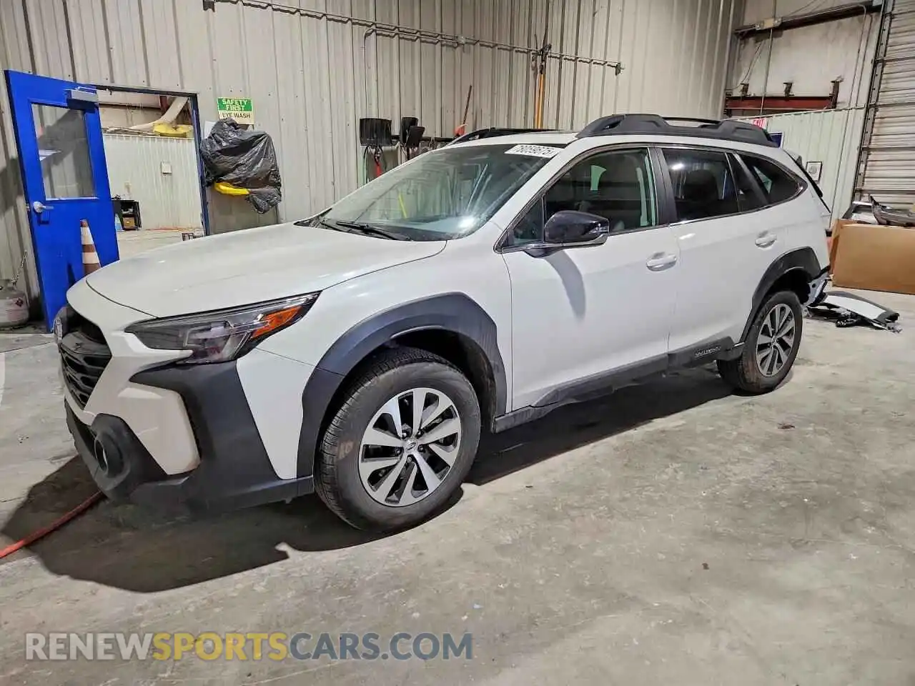 1 Photograph of a damaged car 4S4BTAFCXS3206768 SUBARU OUTBACK 2025
