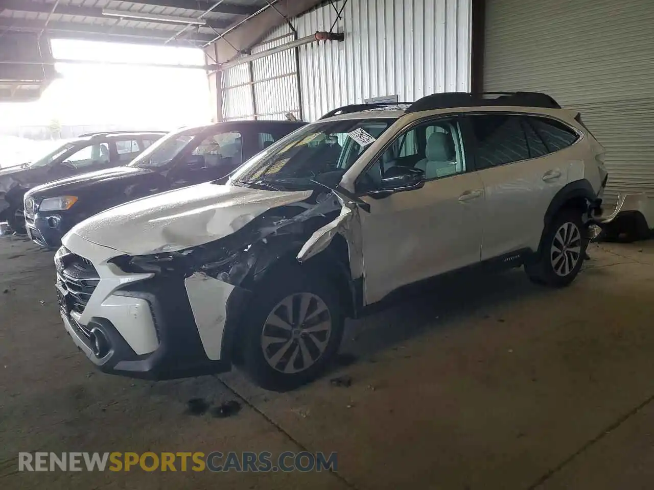 1 Photograph of a damaged car 4S4BTAFCXS3315179 SUBARU OUTBACK 2025