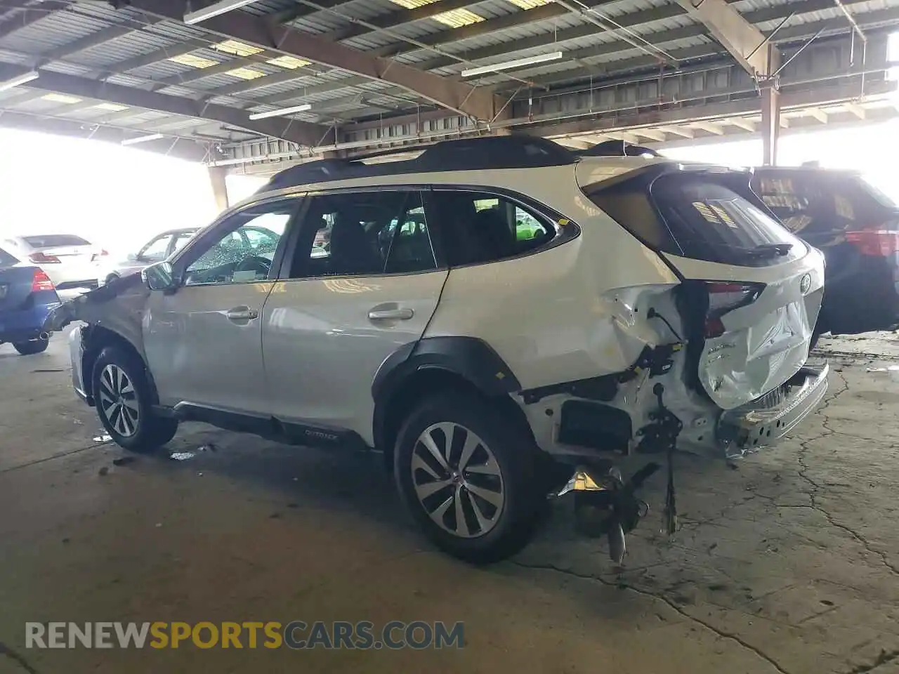 2 Photograph of a damaged car 4S4BTAFCXS3315179 SUBARU OUTBACK 2025