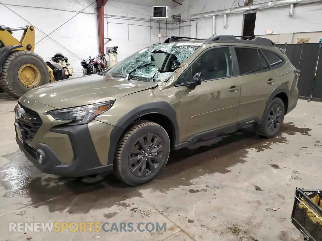 1 Photograph of a damaged car 4S4BTALC2S3298107 SUBARU OUTBACK 2025