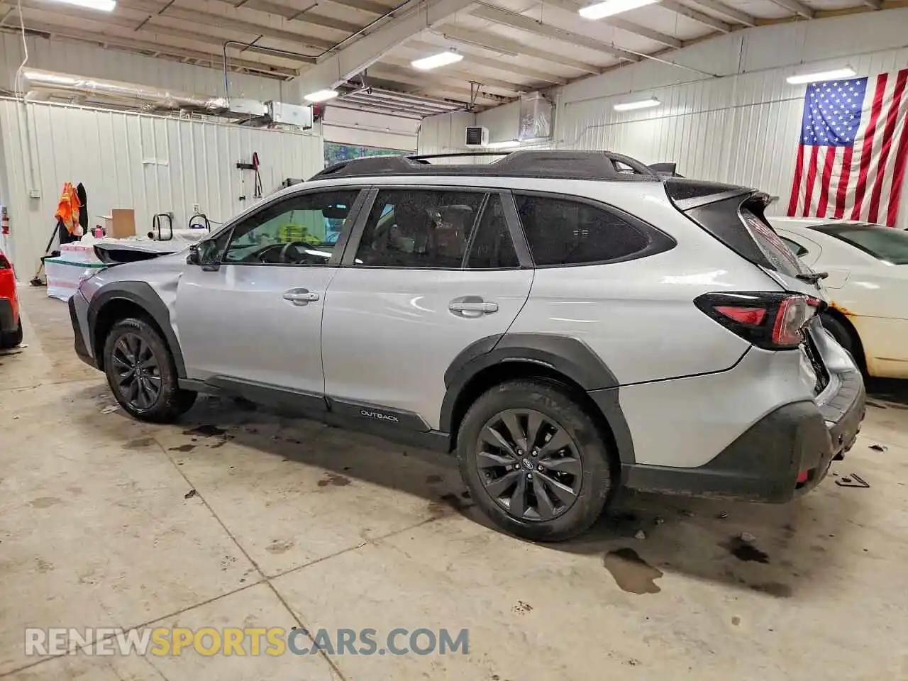 2 Photograph of a damaged car 4S4BTALC2S3333180 SUBARU OUTBACK 2025