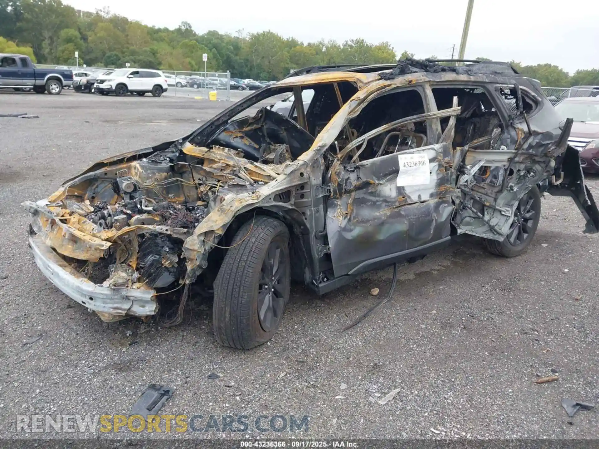 2 Photograph of a damaged car 4S4BTALC3S3264337 SUBARU OUTBACK 2025