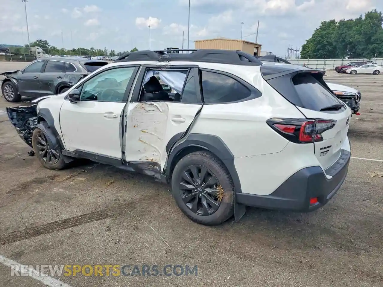 2 Photograph of a damaged car 4S4BTALC3S3322690 SUBARU OUTBACK 2025